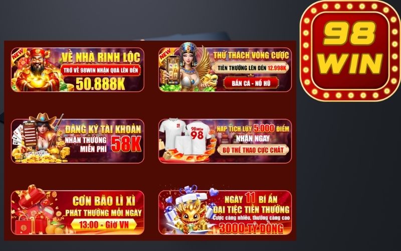 Vì Sao Khuyến Mãi Tại 98win Lại Thu Hút Người Chơi